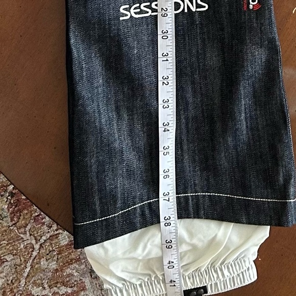 SESSIONS Ridge Denim Snow Pants - Picture 8 of 13